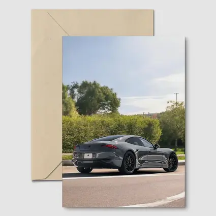 Karma Kaveya Gray Sports Car Street Drive