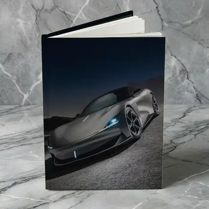 Karma Revero Supercar Under Night Sky