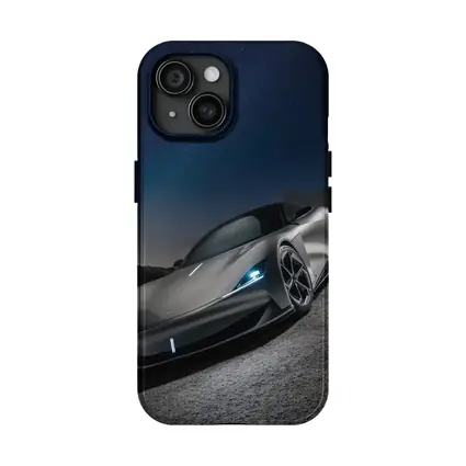 Karma Revero Supercar Under Night Sky
