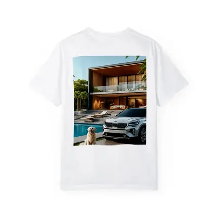 Kia Seltos White SUV Luxury Villa Pool