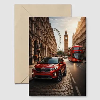 Kia Sorento SUV London Big Ben Street