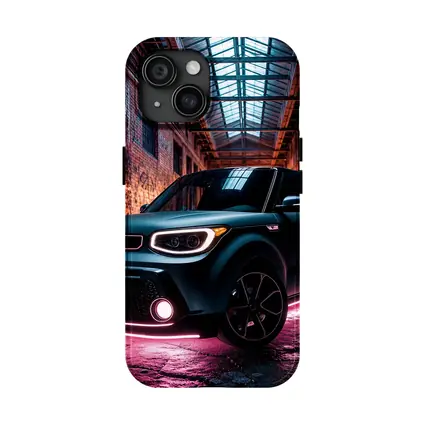 Kia Soul Neon Glow Graffiti Warehouse