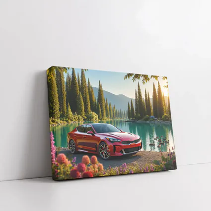 Kia Stinger Red Sport Sedan Lake Forest