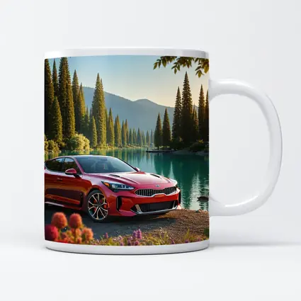 Kia Stinger Red Sport Sedan Lake Forest