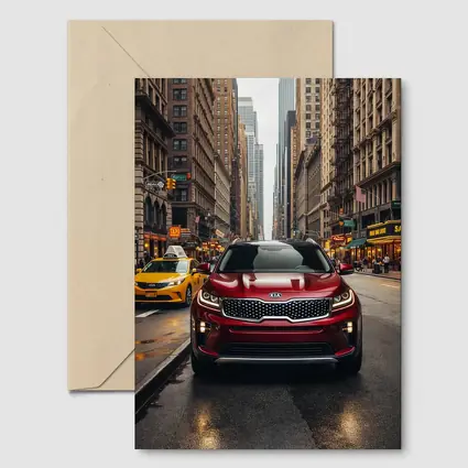 Kia Telluride SUV New York City Street