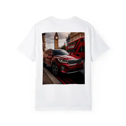 Kia Sorento Red SUV London Big Ben