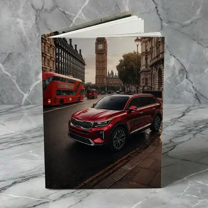 Kia Telluride Red SUV London Big Ben