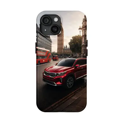 Kia Telluride Red SUV London Big Ben