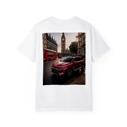 Kia Telluride Red SUV London Big Ben