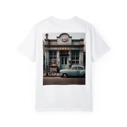 Kia Vintage Storefront Classic Car Street