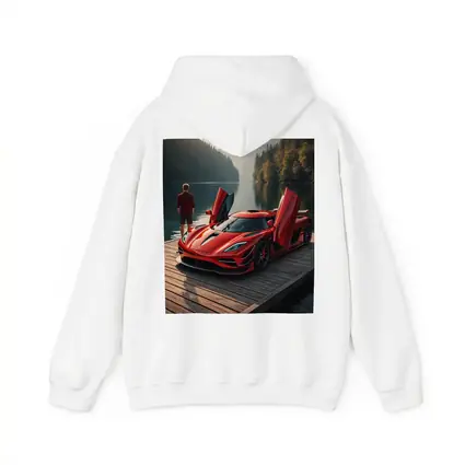 Koenigsegg Jesko Red Supercar Lakeside Dock