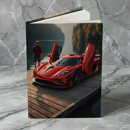 Koenigsegg Jesko Red Supercar Lakeside Dock