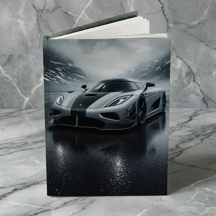 Koenigsegg Agera Wet Road Stormy Mountains