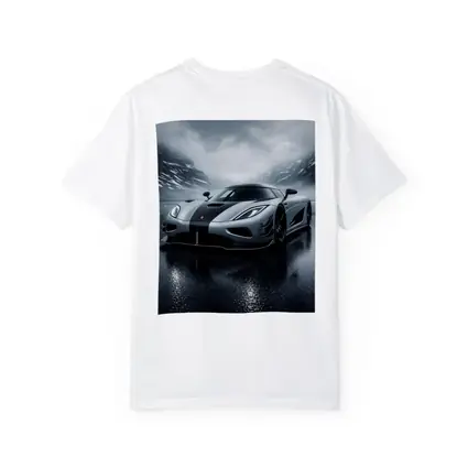 Koenigsegg Agera Wet Road Stormy Mountains