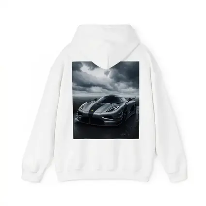 Koenigsegg Jesko Dark Cloudy Sky Road