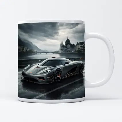 Koenigsegg Agera Rainy City Street Scene