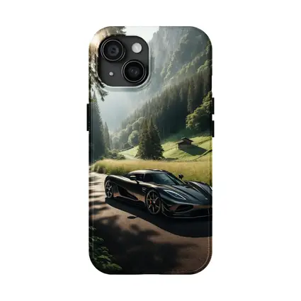 Koenigsegg Regera On Mountain Valley Road
