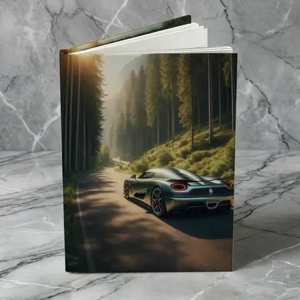 Koenigsegg Regera on Forest Mountain Road