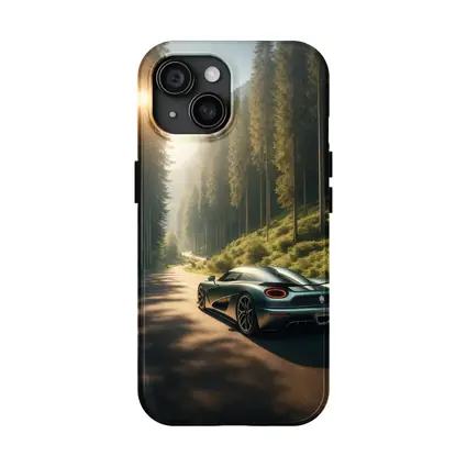 Koenigsegg Regera on Forest Mountain Road