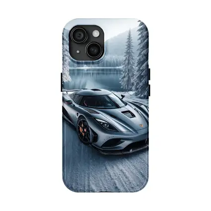 Koenigsegg Regera Matte Gray Winter Lake