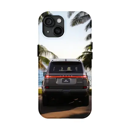 Lexus GX Rear View Tropical Beach Setting