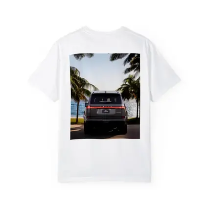Lexus GX Rear View Tropical Beach Setting