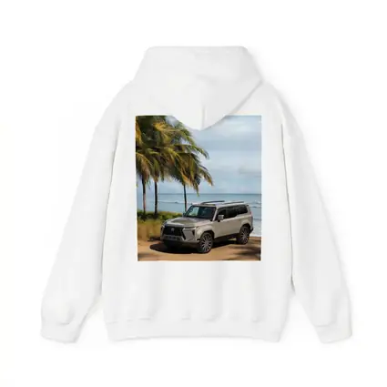 Lexus GX Parked on Sandy Beach Shore