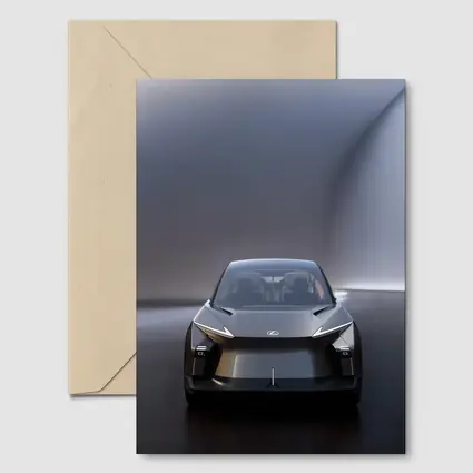 Lexus LF-ZL Concept Car Studio Front View