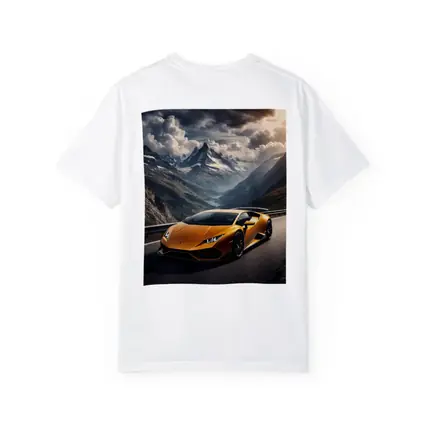 Lamborghini Huracan Orange Mountain Road Drive