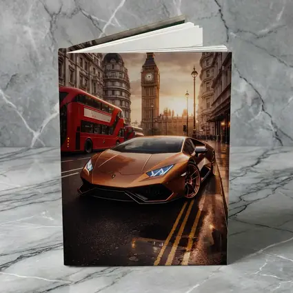 Lamborghini Huracan London Big Ben Street