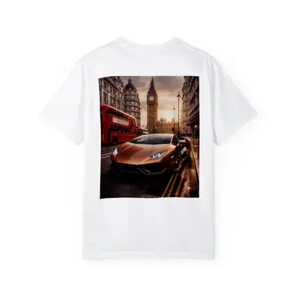 Lamborghini Huracan London Big Ben Street