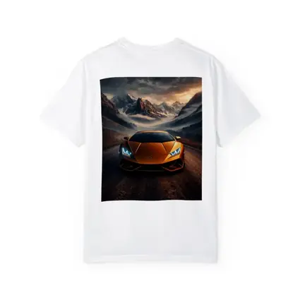 Lamborghini Huracan Orange Mountain Road Drive
