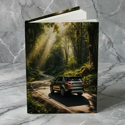 Land Rover Discovery Forest Road Sunlight