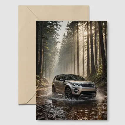 Land Rover Discovery Sport Forest Trail Drive