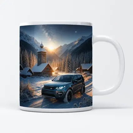 Land Rover Discovery Sport Snowy Mountain Village