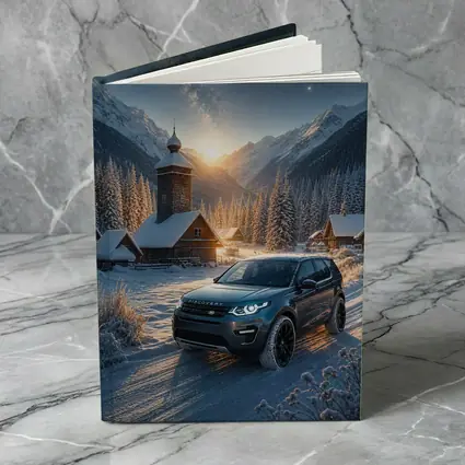 Land Rover Discovery Sport Snowy Mountain Village