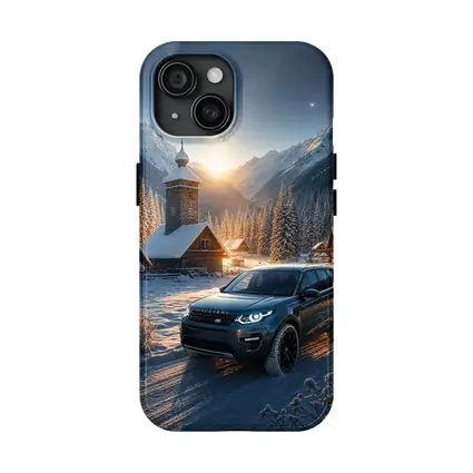 Land Rover Discovery Sport Snowy Mountain Village