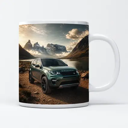 Land Rover Discovery Sport Mountain Lake Scene