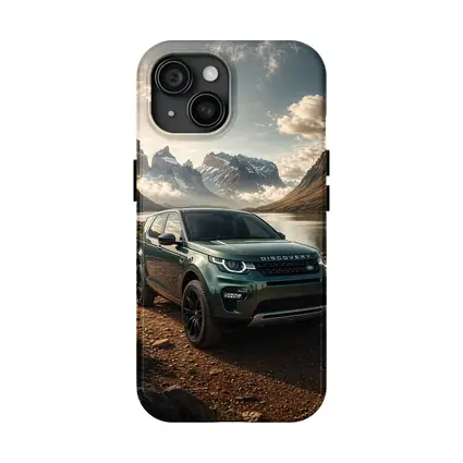 Land Rover Discovery Sport Mountain Lake Scene