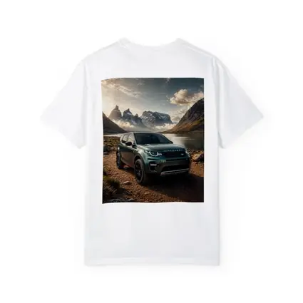 Land Rover Discovery Sport Mountain Lake Scene