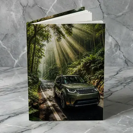 Land Rover Discovery Forest Road Sunlight