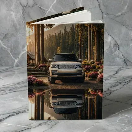 Range Rover Forest Reflection Golden Light