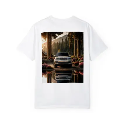 Range Rover Forest Reflection Golden Light