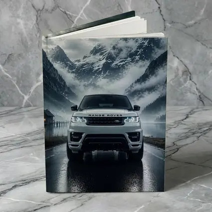 Range Rover Sport White Mountain Lake Fog