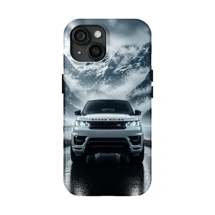 Range Rover Sport White Mountain Lake Fog