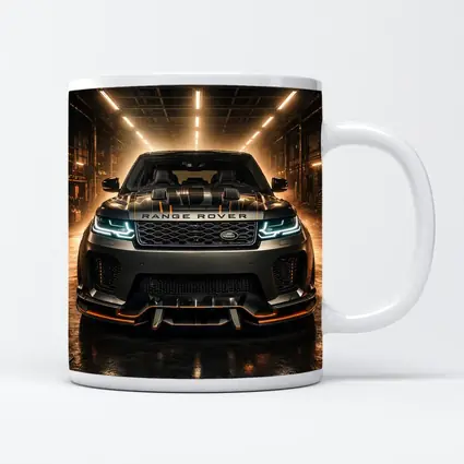 Range Rover Sport Dark Industrial Garage Scene