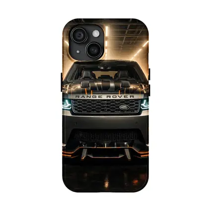 Range Rover Sport Dark Industrial Garage Scene