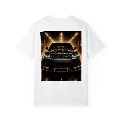 Range Rover Sport Dark Industrial Garage Scene