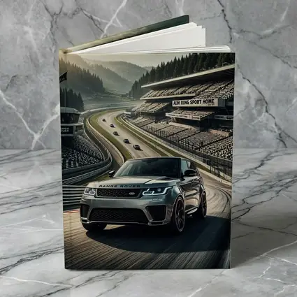 Range Rover Sport SVR On Racing Circuit Track