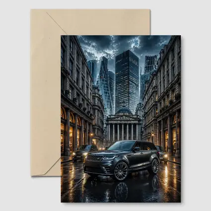 Range Rover Velar Dark London City Street